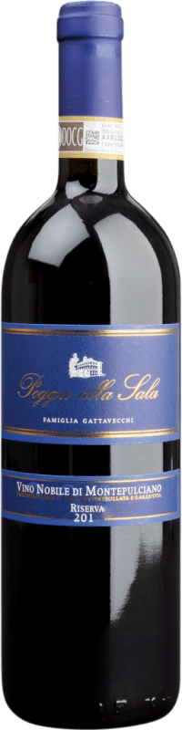 31,95 € 免费送货 | 红酒 Poggio alla Sala 预订 D.O.C.G. Vino Nobile di Montepulciano 意大利 Prugnolo Gentile 瓶子 75 cl