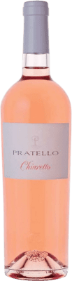 13,95 € 免费送货 | 玫瑰酒 Pratello Sant'Emiliano Chiaretto Rosé D.O.C. Valtenesi 意大利 瓶子 75 cl