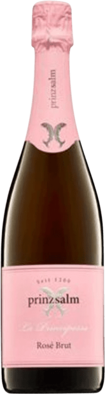 35,95 € Envio grátis | Espumante rosé Prinz Salm La Principessa Cuvée Sekt Brut Q.b.A. Nahe Nahe Alemanha Pinot Preto Garrafa 75 cl