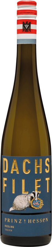 23,95 € Бесплатная доставка | Белое вино Prinz von Hessen Dachsfilet сухой Q.b.A. Rheingau Rheingau Германия Riesling бутылка 75 cl