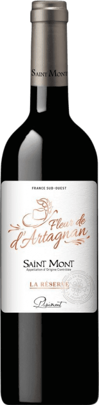 12,95 € Free Shipping | Red wine Plaimont Fleur de d'Artagnan Rouge La Réserve I.G.P. Vin de Pays Côtes de Gascogne France Cabernet Sauvignon, Tannat Bottle 75 cl