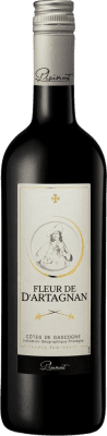 8,95 € 免费送货 | 红酒 Plaimont Fleur de d'Artagnan Rouge I.G.P. Vin de Pays Côtes de Gascogne 法国 Merlot, Cabernet Sauvignon, Tannat 瓶子 75 cl