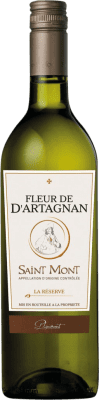 9,95 € Бесплатная доставка | Белое вино Plaimont Fleur de d'Artagnan Blanc la Réserve I.G.P. Vin de Pays Côtes de Gascogne Франция Petit Rouge, Gros Manseng бутылка 75 cl