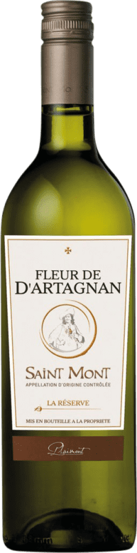 9,95 € 免费送货 | 白酒 Plaimont Fleur de d'Artagnan Blanc la Réserve I.G.P. Vin de Pays Côtes de Gascogne 法国 Petit Rouge, Gros Manseng 瓶子 75 cl