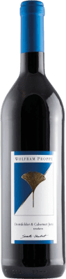 21,95 € 免费送货 | 红酒 Proppe Cuvée Cabernet Jura Dornfelder Rotwein Saale Unstrut 德国 Cabernet, Dornfelder 瓶子 75 cl