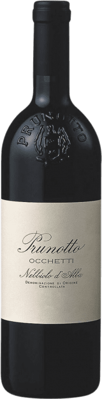 29,95 € Free Shipping | Red wine Prunotto Occhetti D.O.C. Nebbiolo d'Alba Piemonte Italy Nebbiolo Bottle 75 cl