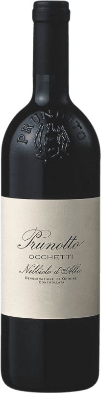 29,95 € Envio grátis | Vinho tinto Prunotto Occhetti D.O.C. Nebbiolo d'Alba Piemonte Itália Nebbiolo Garrafa 75 cl