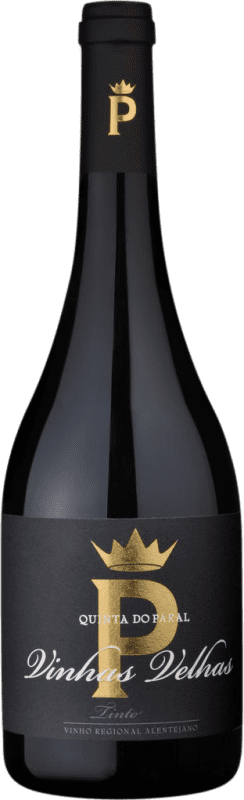 35,95 € 免费送货 | 红酒 Quinta do Paral Vinhas Velhas I.G. Alentejo 阿连特茹 葡萄牙 Aragonez, Tinta Negra 瓶子 75 cl