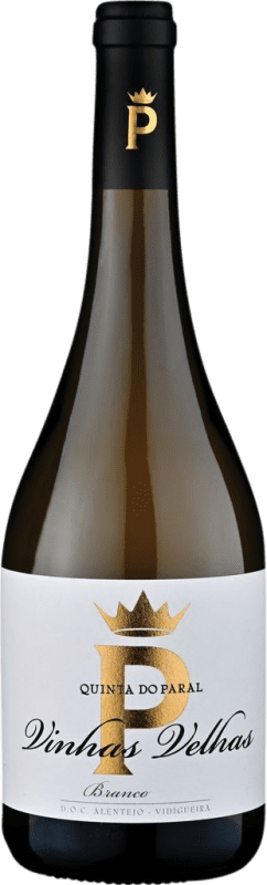 32,95 € Free Shipping | White Wine Quinta do Paral VV Vinhas Velhas — Old Vines I.G. Alentejo Alentejo Portugal Antão Vaz Medium Bottle 50 cl