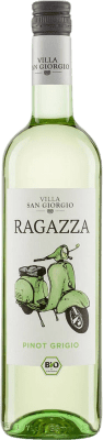 10,95 € 免费送货 | 白葡萄酒 Villa San Giorgio Ragazza I.G.T. Colline Teatine 意大利 Pinot Gris — 灰皮诺 Eco — 生态 有机 天然 75 cl