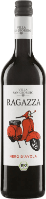 6,95 € Бесплатная доставка | Красное вино Villa San Giorgio Италия Nero d'Avola бутылка 75 cl