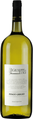 11,95 € 送料無料 | 白ワイン Reguta Giuseppe & Luigi D.O.C. Friuli フリウリ - ヴェネツィアジュリア イタリア Pinot Grey マグナムボトル 1,5 L