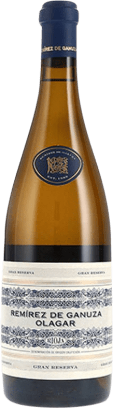 123,95 € Free Shipping | White wine Remírez de Ganuza Olagar Blanco Grand Reserve D.O.Ca. Rioja The Rioja Spain Macabeo Bottle 75 cl