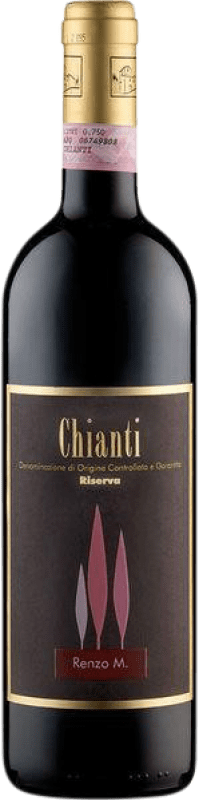 10,95 € Бесплатная доставка | Красное вино Renzo Masi Резерв D.O.C.G. Chianti Италия Sangiovese, Colorino бутылка 75 cl