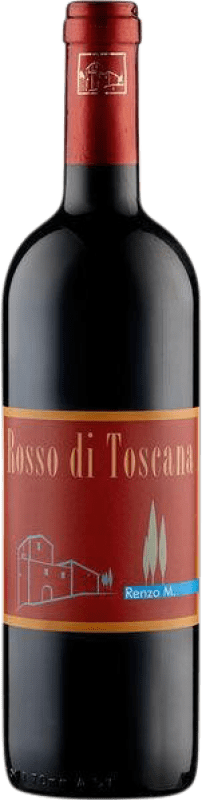 8,95 € Free Shipping | Red wine Renzo Masi Rosso I.G.T. Toscana Tuscany Italy Bottle 75 cl