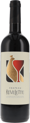 22,95 € Spedizione Gratuita | Vino rosso Château Revelette Rouge A.O.C. Côtes de Provence Provenza Francia Grenache, Cabernet Sauvignon, Nebbiolo Bottiglia 75 cl