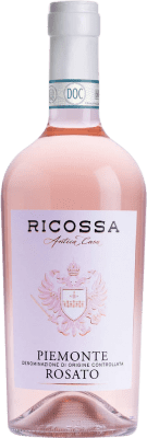 8,95 € Kostenloser Versand | Rosé-Wein Cantine di Ricossa Rosato D.O.C. Piedmont Piemont Italien Barbera Flasche 75 cl