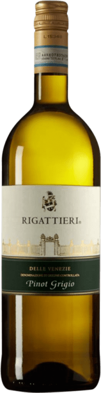 13,95 € 免费送货 | 白酒 Rigattieri I.G.T. Delle Venezie Venecia 意大利 Pinot Grey 瓶子 1 L