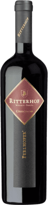 21,95 € Бесплатная доставка | Красное вино Ritterhof Südtirol Perlhofer Crescendo I.G.T. Vigneti delle Dolomiti Италия Merlot, Lagrein, Vernatsch бутылка 75 cl