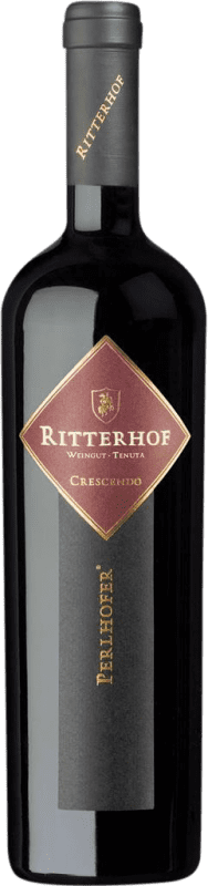 21,95 € Бесплатная доставка | Красное вино Ritterhof Südtirol Perlhofer Crescendo I.G.T. Vigneti delle Dolomiti Италия Merlot, Lagrein, Vernatsch бутылка 75 cl