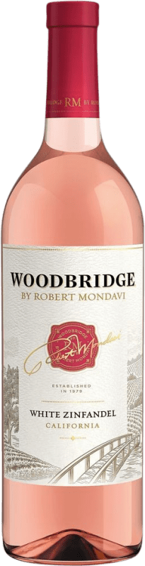 14,95 € Kostenloser Versand | Rosé-Wein Robert Mondavi Woodbridge White I.G. California Kalifornien Vereinigte Staaten Zinfandel, Muskateller Flasche 75 cl