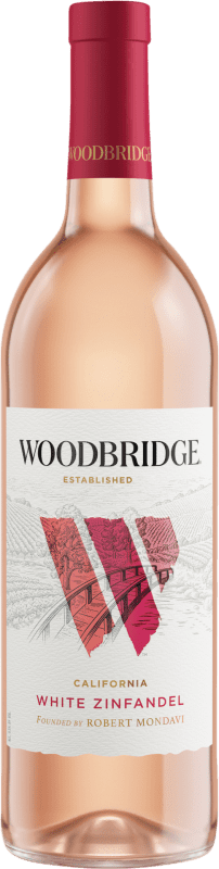 15,95 € Free Shipping | Rosé Wine Robert Mondavi Woodbridge White I.G. California California United States Moscato — Muscat, Zinfandel 75 cl