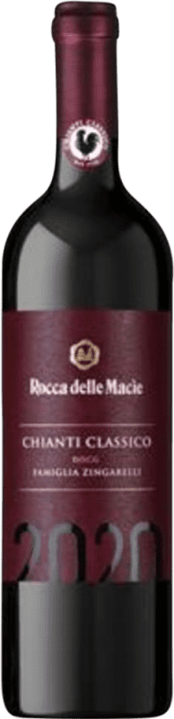112,95 € Free Shipping | Red wine Rocca delle Macìe Famiglia Zingarelli D.O.C.G. Chianti Classico Italy Merlot, Sangiovese Special Bottle 5 L