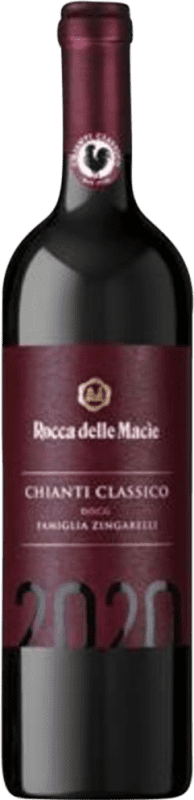 184,95 € Envío gratis | Vino tinto Rocca delle Macìe Famiglia Zingarelli D.O.C.G. Chianti Classico Italia Merlot, Sangiovese Botella Especial 5 L