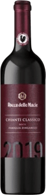 7,95 € Free Shipping | Red Wine Rocca delle Macìe Famiglia Zingarelli Classic D.O.C.G. Chianti Italy Merlot, Sangiovese Half Bottle 37 cl