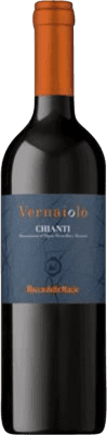 8,95 € Envío gratis | Vino tinto Rocca delle Macìe Vernaiolo D.O.C.G. Chianti Italia Merlot, Sangiovese, Canaiolo Botella 75 cl