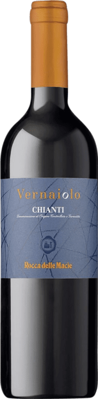 13,95 € Spedizione Gratuita | Vino rosso Rocca delle Macìe Vernaiolo D.O.C.G. Chianti Italia Merlot, Sangiovese, Canaiolo Bottiglia 75 cl