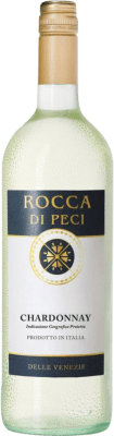 7,95 € 免费送货 | 白酒 Rocca di Peci I.G.T. Delle Venezie Venecia 意大利 Chardonnay 瓶子 1 L