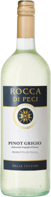 8,95 € Бесплатная доставка | Белое вино Rocca di Peci I.G.T. Veneto Венето Италия Pinot Grey бутылка 1 L