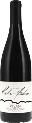 12,95 € Kostenloser Versand | Rotwein Roche Audran Visan Rouge A.O.C. Côtes du Rhône Villages Rhône Frankreich Grenache, Monastrell, Nebbiolo, Mourvèdre Flasche 75 cl