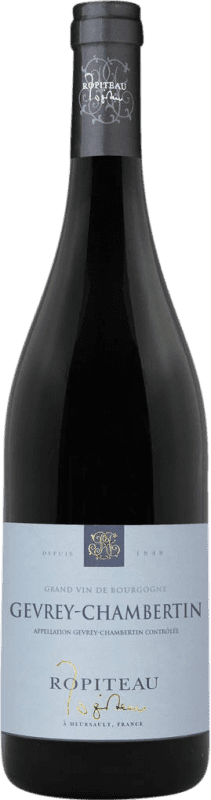 92,95 € Бесплатная доставка | Красное вино Ropiteau Frères A.O.C. Gevrey-Chambertin Бургундия Франция Pinot Black бутылка 75 cl