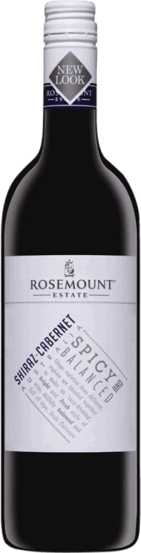 14,95 € Envio grátis | Vinho Tinto Rosemount Diamond Shiraz Cabernet Blend I.G. Southern Australia Austrália Meridional Austrália Cabernet Sauvignon, Nebbiolo 75 cl