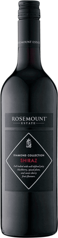 11,95 € Free Shipping | Red wine Rosemount Diamond Collection Shiraz I.G. Southern Australia Southern Australia Australia Syrah Bottle 75 cl