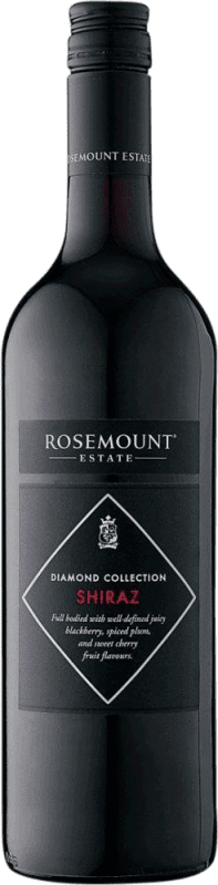 11,95 € Spedizione Gratuita | Vino rosso Rosemount Diamond Collection Shiraz I.G. Southern Australia Australia Meridionale Australia Syrah Bottiglia 75 cl