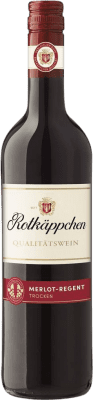 7,95 € Бесплатная доставка | Красное вино Rotkäppchen Mumm сухой Q.b.A. Rheinhessen Rheinhessen Германия Merlot, Regent бутылка 75 cl