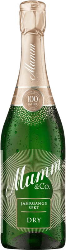 12,95 € Бесплатная доставка | Белое игристое вино Rotkäppchen Mumm Dry — Сухой Германия 75 cl