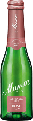 3,95 € 送料無料 | ロゼのスパークリングワイン Rotkäppchen Mumm Jahrgang Dry — 辛口 Rosé — ロゼ ドイツ 小瓶 20 cl