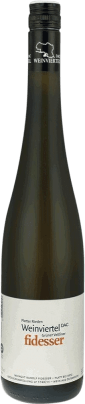12,95 € 免费送货 | 白酒 Rudolf Fidesser Platter Rieden D.A.C. Weinviertel 下奥地利 奥地利 Grüner Veltliner 瓶子 75 cl