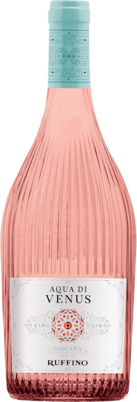 29,95 € Spedizione Gratuita | Vino Rosato Ruffino Aqua di Venus Rosé — Rosato I.G.T. Toscana Toscana Italia Syrah, Nebbiolo, Pinot Grigio 75 cl