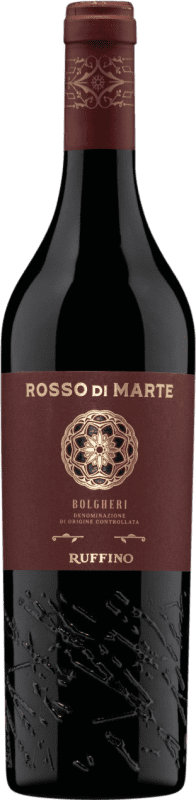 49,95 € 免费送货 | 红葡萄酒 Ruffino Marte D.O.C. Bolgheri 意大利 Merlot, Cabernet Sauvignon 瓶子 75 cl 不含酒精