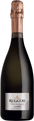 17,95 € Envio grátis | Espumante branco Ruggeri Argeo Brut D.O.C. Prosecco Friuli-Venezia Giulia Itália Glera Garrafa 75 cl