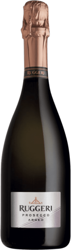 17,95 € Kostenloser Versand | Weißer Sekt Ruggeri Argeo Brut D.O.C. Prosecco Friaul-Julisch Venetien Italien Glera Flasche 75 cl