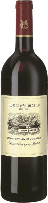 21,95 € Envoi gratuit | Vin rouge Rupert & Rothschild Merlot Cabernet Sauvignon Coastal Region Afrique du Sud Merlot, Cabernet Sauvignon, Cabernet Franc Bouteille 75 cl
