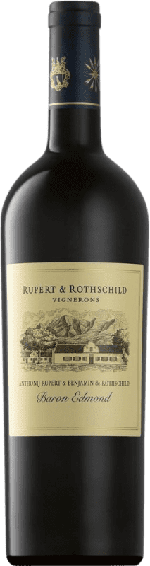 46,95 € 免费送货 | 红酒 Rupert & Rothschild Baron Edmond W.O. Western Cape Coastal Region 南非 瓶子 75 cl