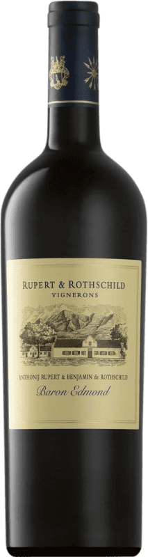 66,95 € 送料無料 | 赤ワイン Rupert & Rothschild Baron Edmond W.O. Western Cape Coastal Region 南アフリカ 75 cl