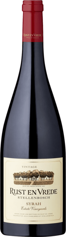 39,95 € 免费送货 | 红酒 Rust en Vrede I.G. Stellenbosch 斯泰伦博斯 南非 Syrah 瓶子 75 cl